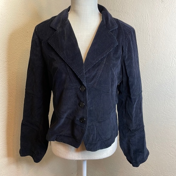 Cato Jackets & Blazers - Cato Black Corduroy 3 Button Blazer/Jacket